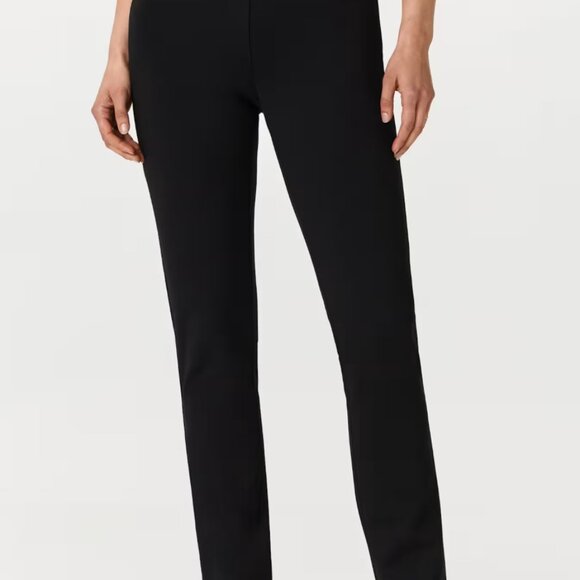 Quince Ultra Stretch Ponte Straight Leg Petite Pants NWT - Picture 2 of 13